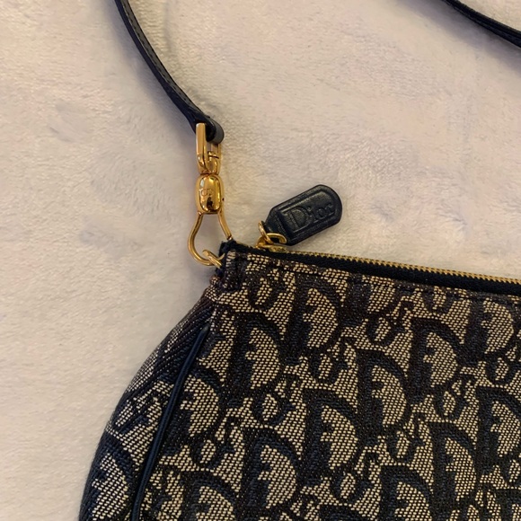 Christian Dior Vintage Saddle Pouch Shoulder Bag! - Picture 4 of 13